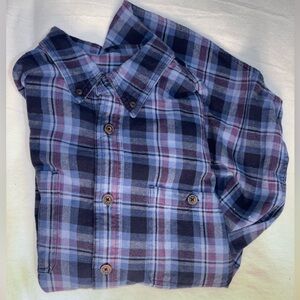 Men’s Flannel Button Down Shirt